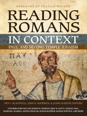 cover image of Reading Romans in Context